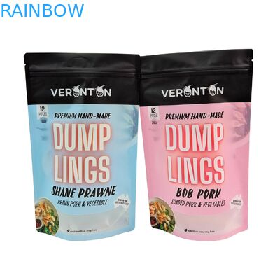 Customized Food Grade Resealable Stand Up Pouch Ziplock Bag for Snack Packaging