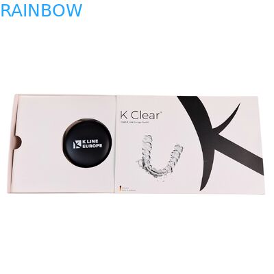 Fabrika Özel Boyut Biyolojik Olarak Parçalanabilir Klasörler Kraft Kağıdı Boş Diş Hizalama Kılıfları Saat Takı Hediye Kabartmalı Manyetik Kutu